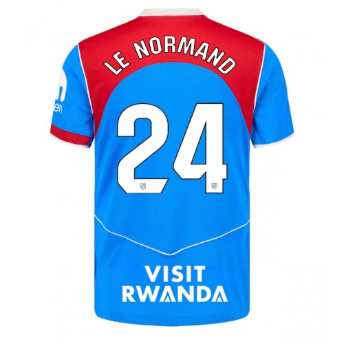 Moški Nogometni dresi Atletico Madrid Robin Le Normand #24 Tretji 2025-26 Kratek Rokav